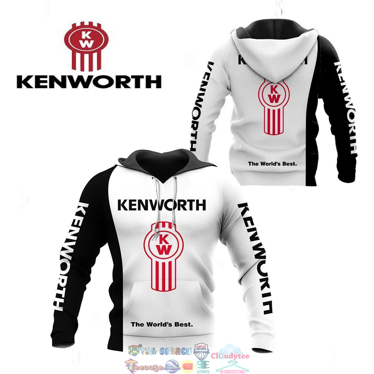 Kenworth ver 1 3D hoodie and t-shirt – Saleoff