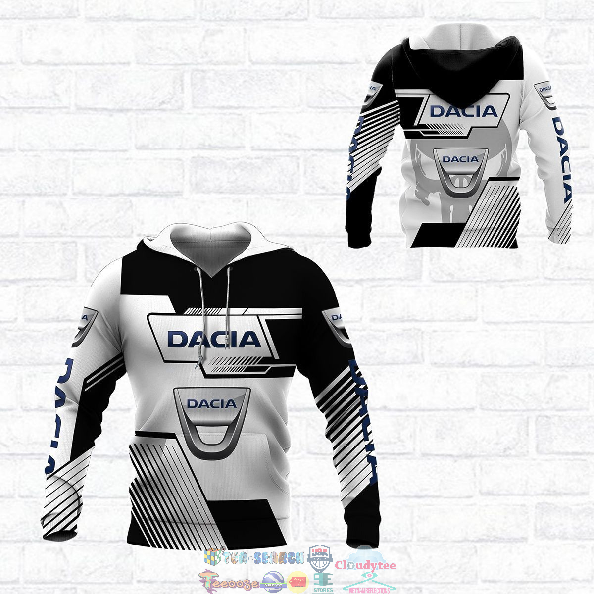 Automobile Dacia ver 3 3D hoodie and t-shirt – Saleoff