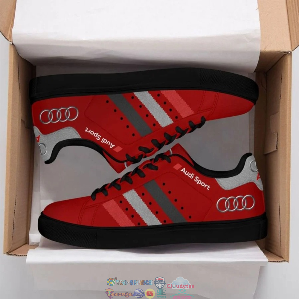 Audi Sport Red Stan Smith Low Top Shoes – Saleoff