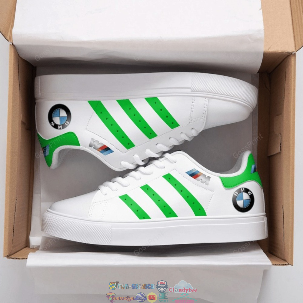 BMW Green Stripes Stan Smith Low Top Shoes – Saleoff