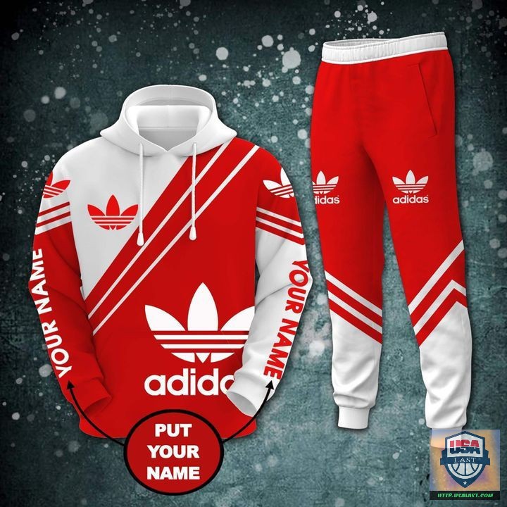 Adidas Hawthorn Berry Personalized Hoodie Jogger Pants 44 – Usalast