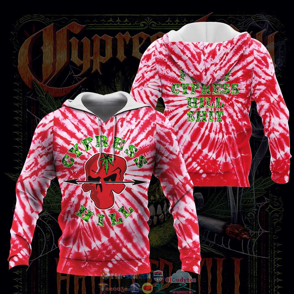 Cypress Hill ver 5 3D hoodie and t-shirt – Saleoff