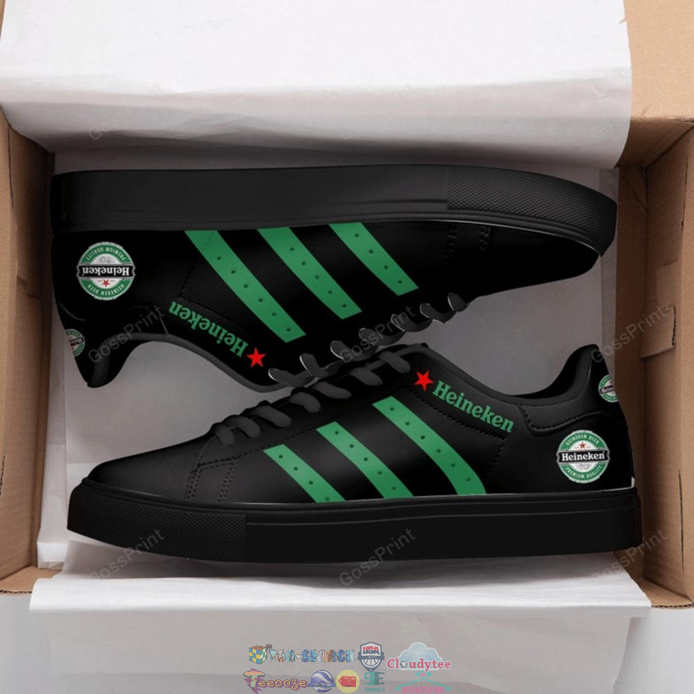Heineken Green Stripes Style 2 Stan Smith Low Top Shoes – Saleoff