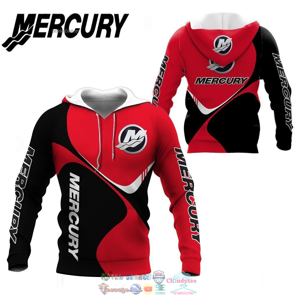 Mercury ver 1 3D hoodie and t-shirt – Saleoff