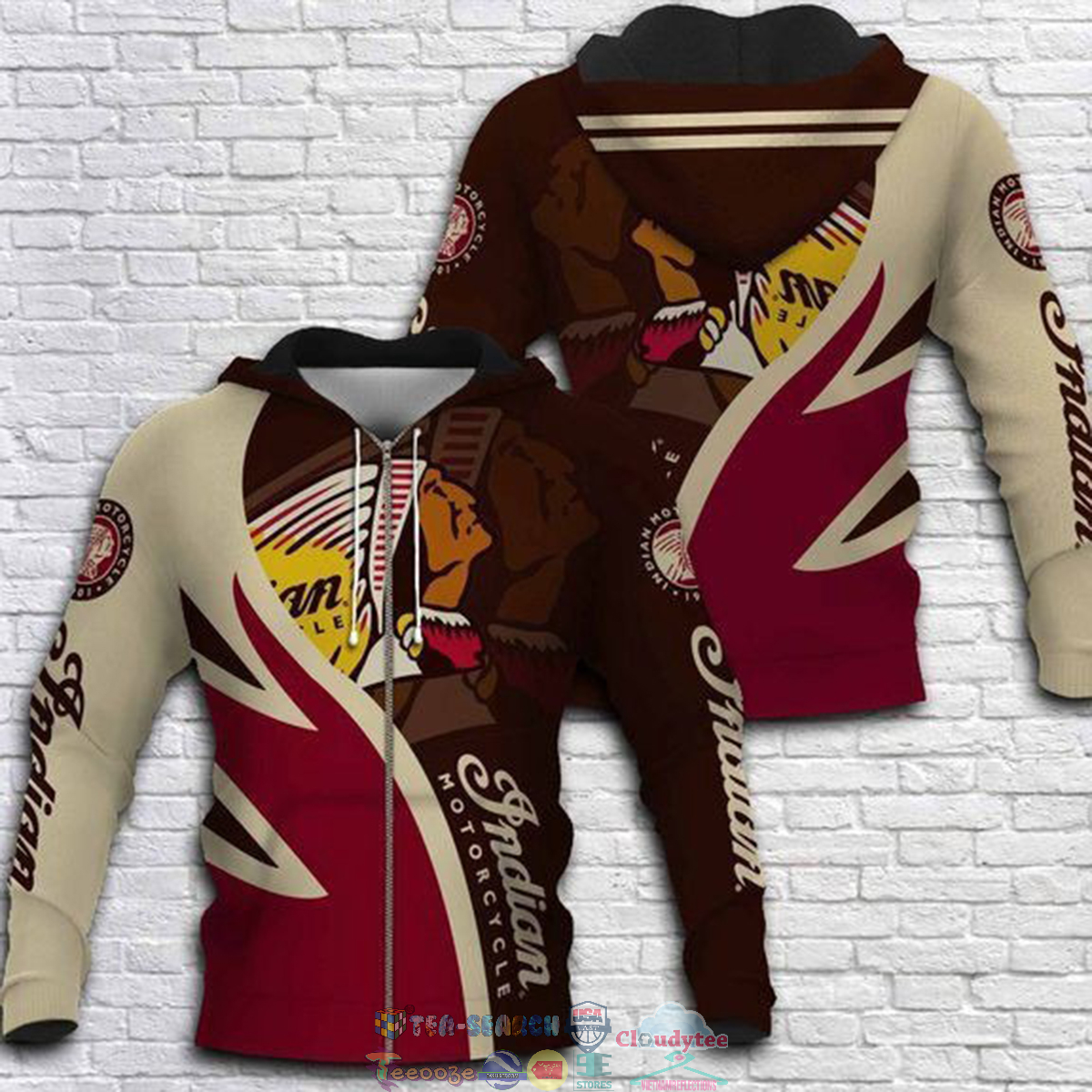 Indian Motorcycle ver 5 3D hoodie and t-shirt – Saleoff