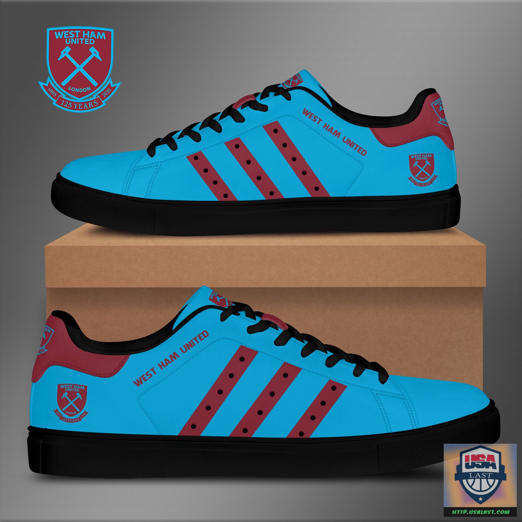 West Ham United F.C Stan Smith Shoes Model 04 – Usalast