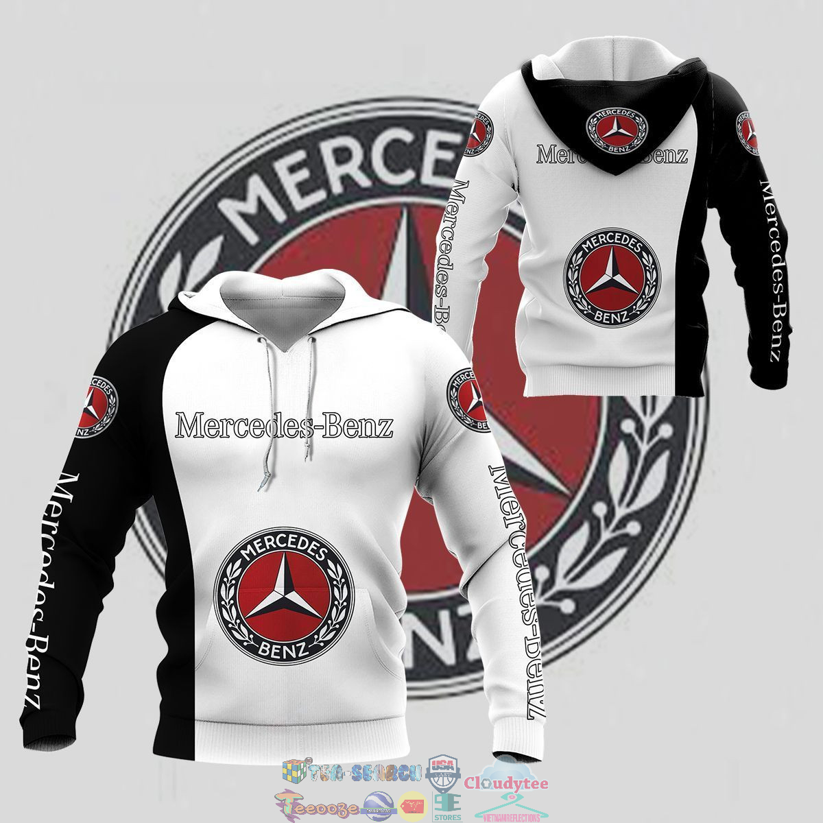 Mercedes-Benz ver 4 3D hoodie and t-shirt – Saleoff