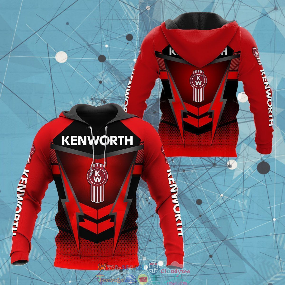 Kenworth ver 6 3D hoodie and t-shirt – Saleoff