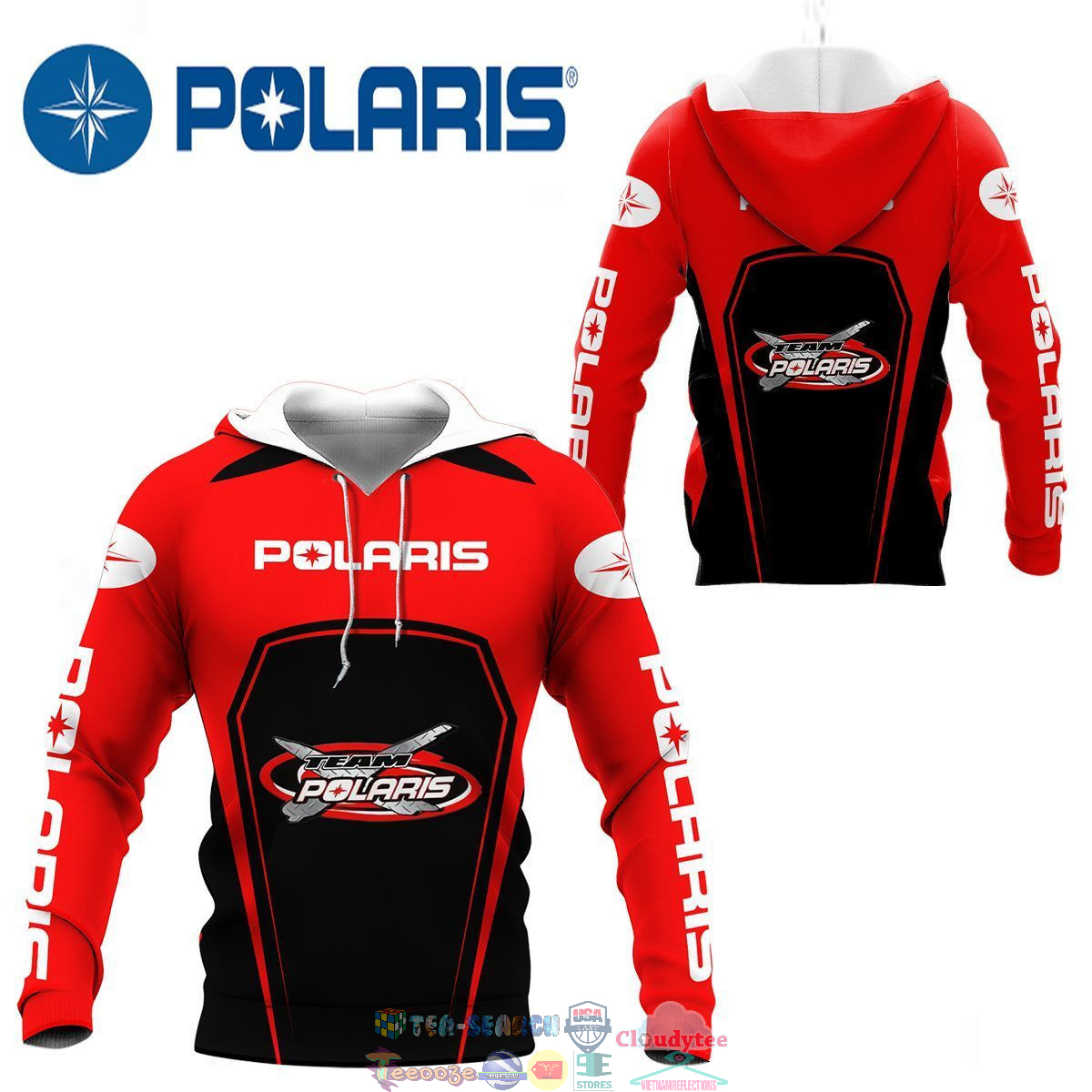 Polaris Racing Team ver 11 3D hoodie and t-shirt – Saleoff
