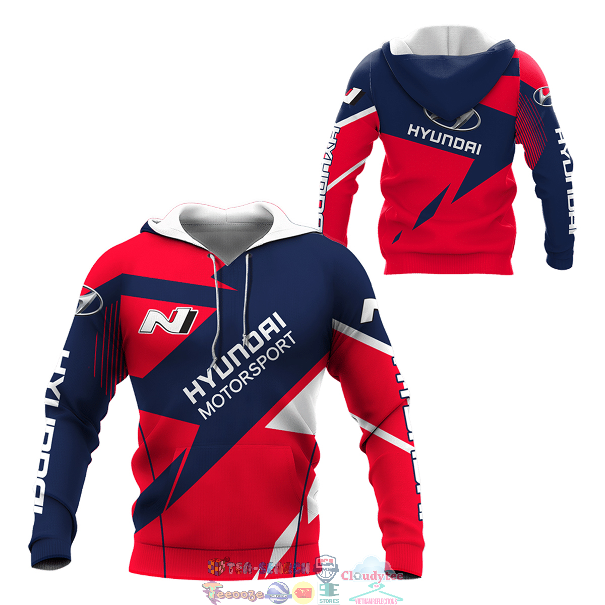 Hyundai Motorsport ver 3 3D hoodie and t-shirt – Saleoff