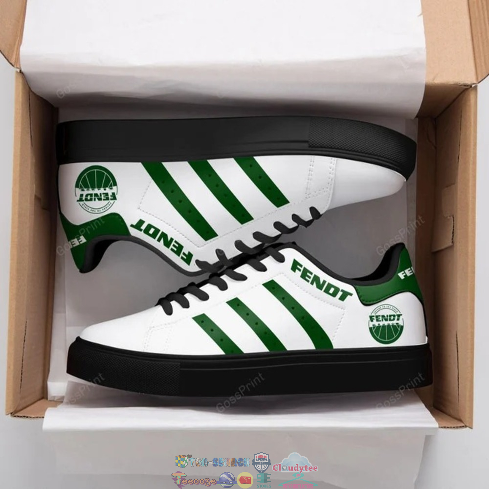 Fendt Green Stripes Stan Smith Low Top Shoes – Saleoff