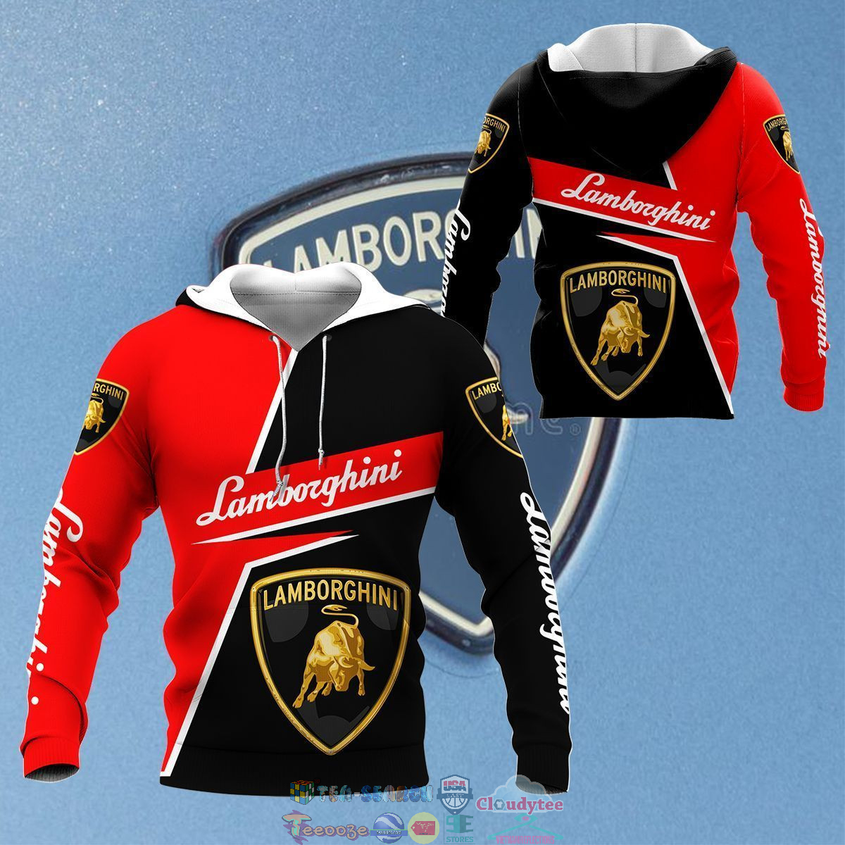 Lamborghini ver 6 3D hoodie and t-shirt – Saleoff