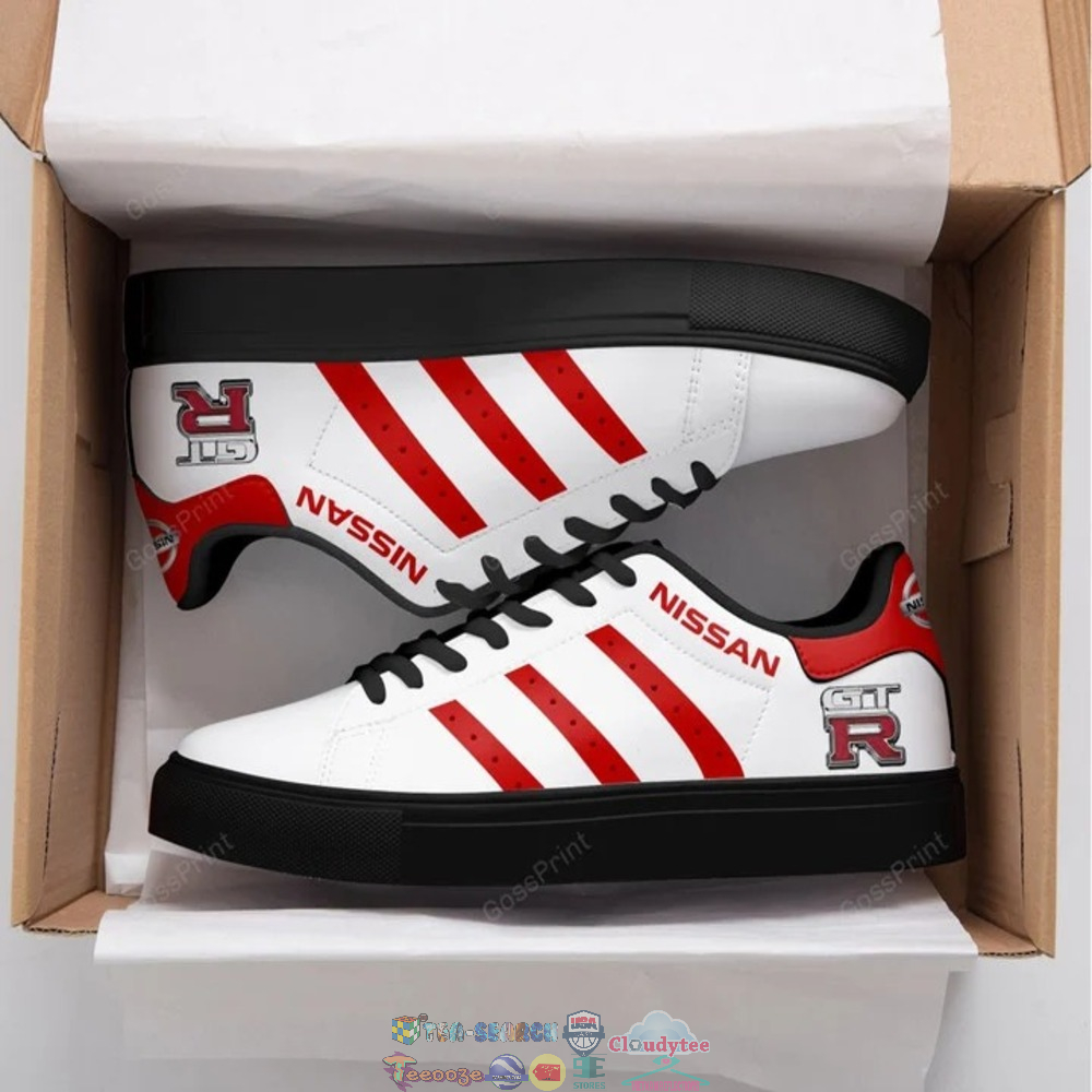 Nissan GTR Red Stripes Stan Smith Low Top Shoes – Saleoff