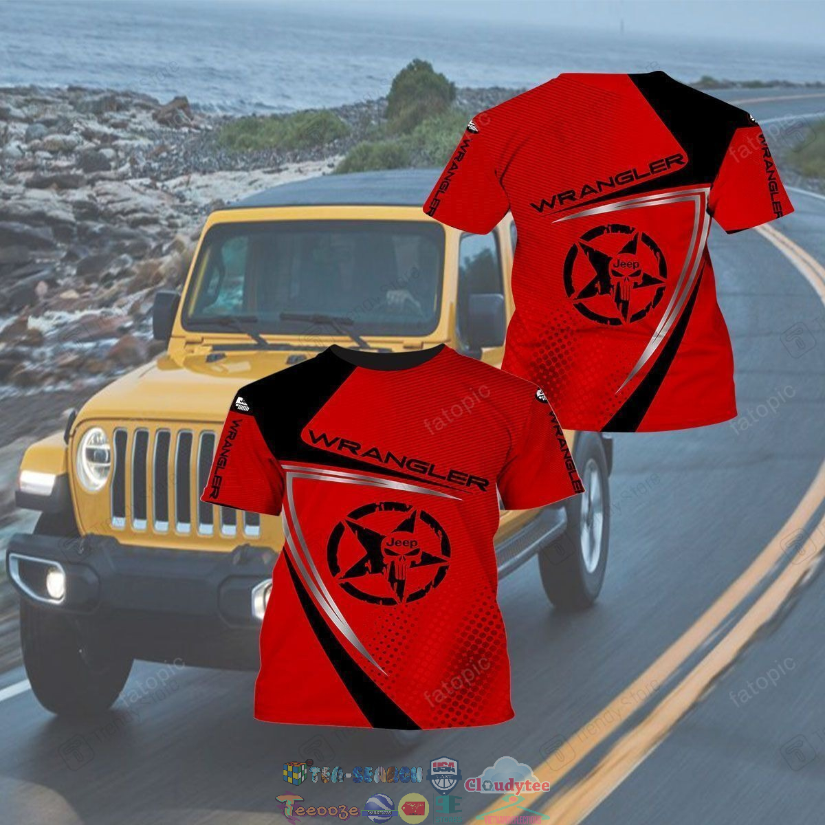 Jeep Wrangler ver 6 3D hoodie and t-shirt – Saleoff