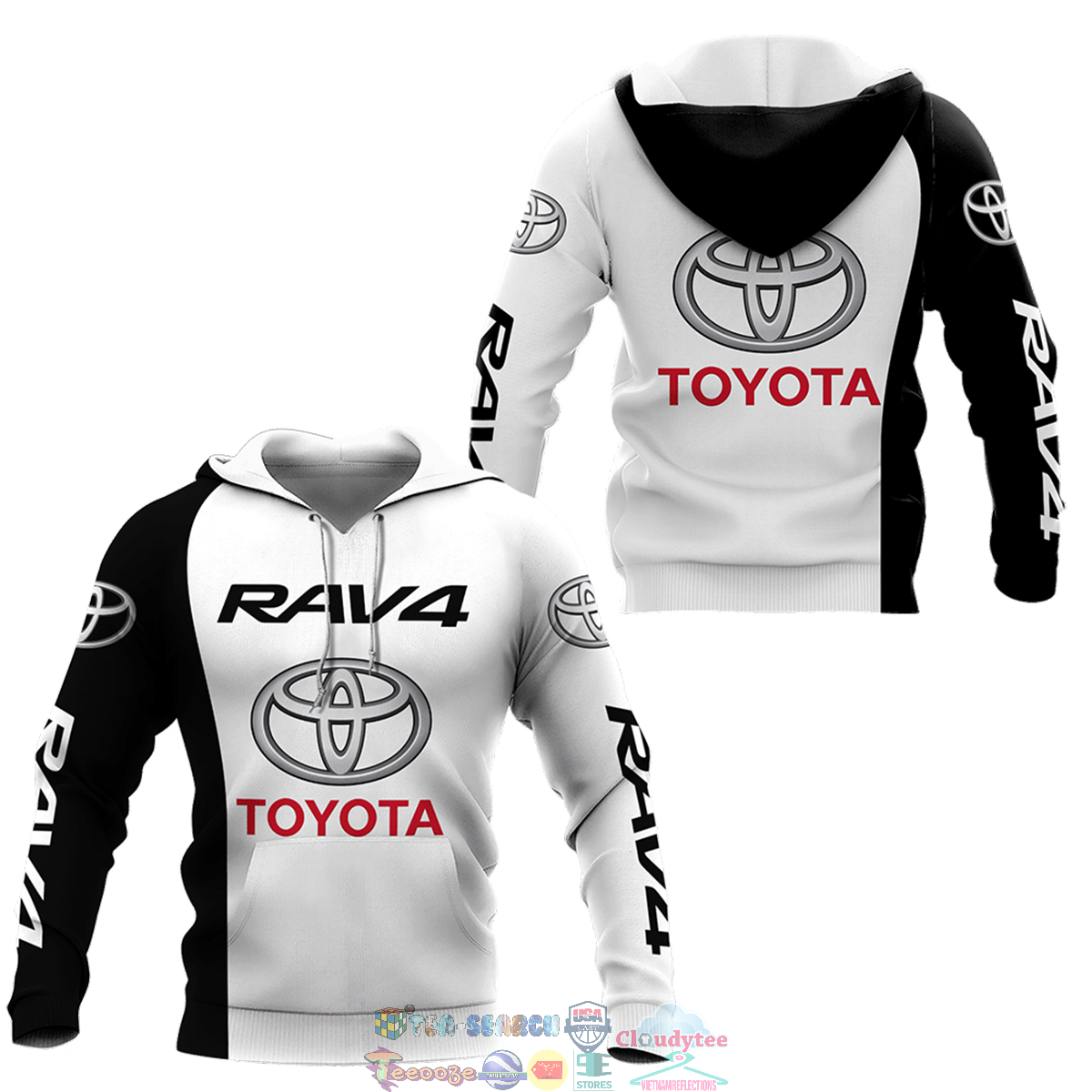 Toyota Rav4 ver 1 hoodie and t-shirt – Saleoff