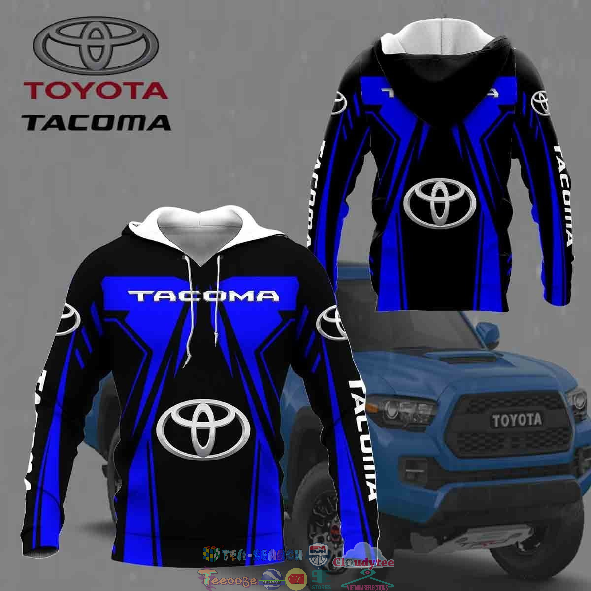 Toyota Tacoma ver 20 3D hoodie and t-shirt – Saleoff