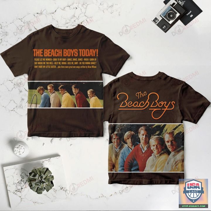 The Beach Boys Today! Album Cover 3D T-Shirt – Usalast
