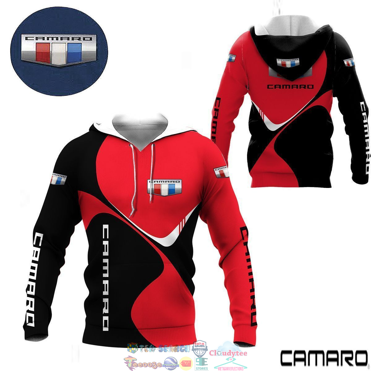 Chevrolet Camaro ver 6 3D hoodie and t-shirt – Saleoff