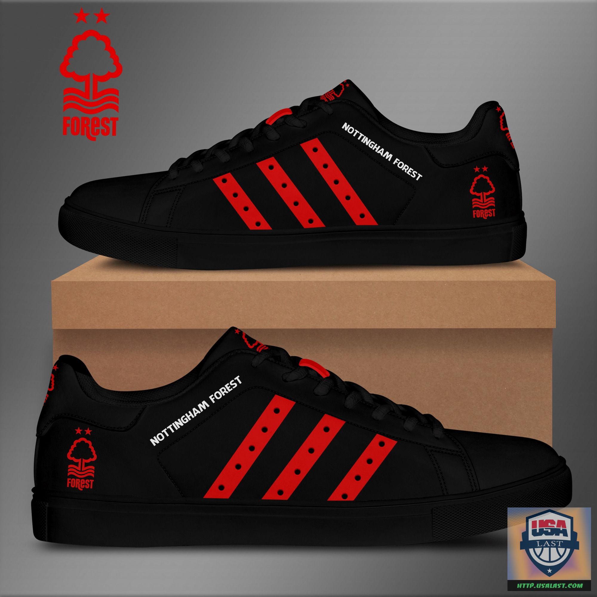 EPL Nottingham Forest Football Club Stan Smith Shoes – Usalast