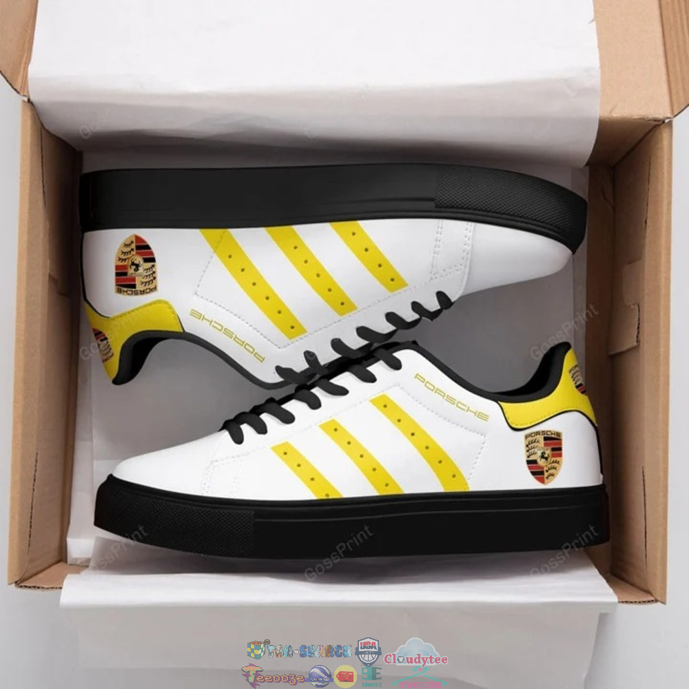 Porsche Yellow Stripes Style 2 Stan Smith Low Top Shoes – Saleoff