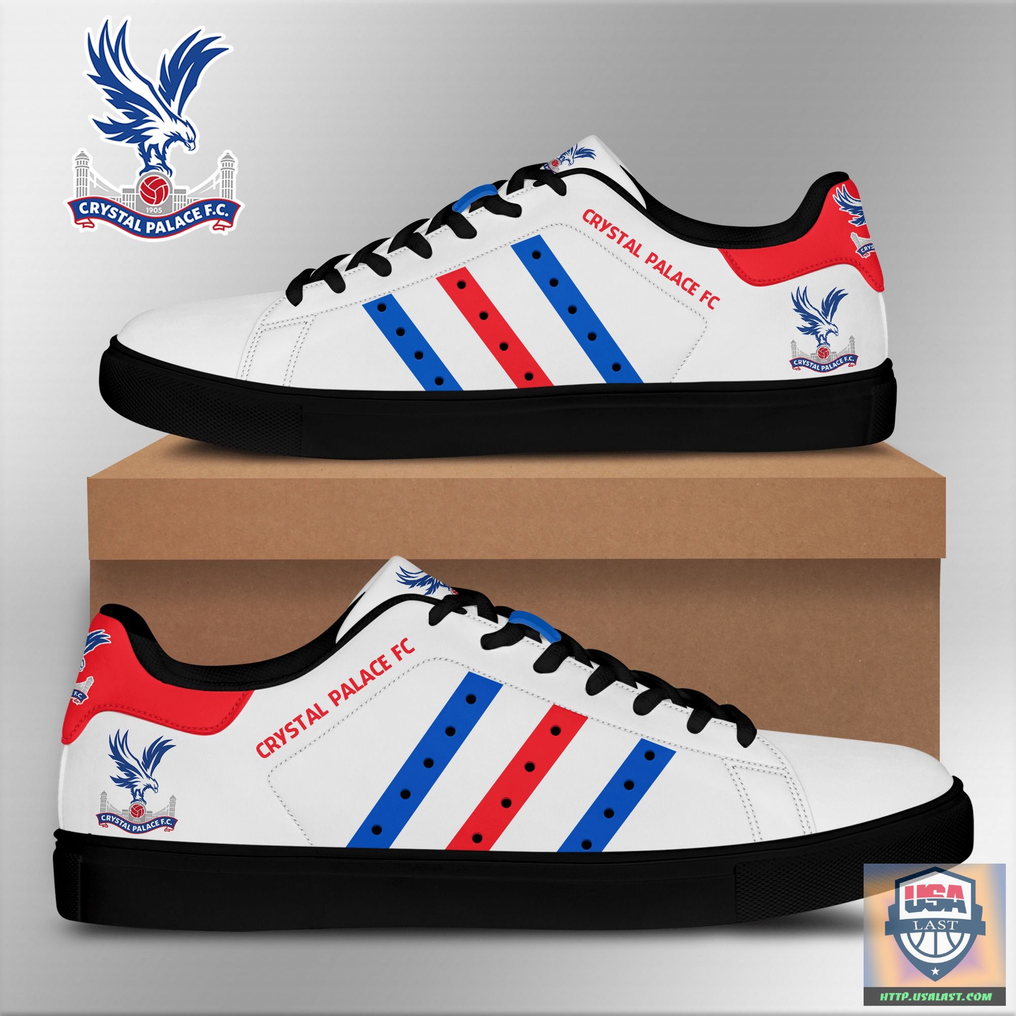 Crystal Palace F.C Skate Low Top Shoes Model 08 – Usalast