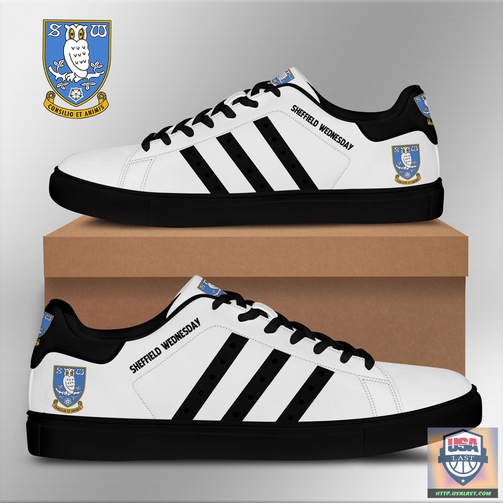 Sheffield Wednesday F.C Stan Smith Low Top Shoes Model 03 – Usalast