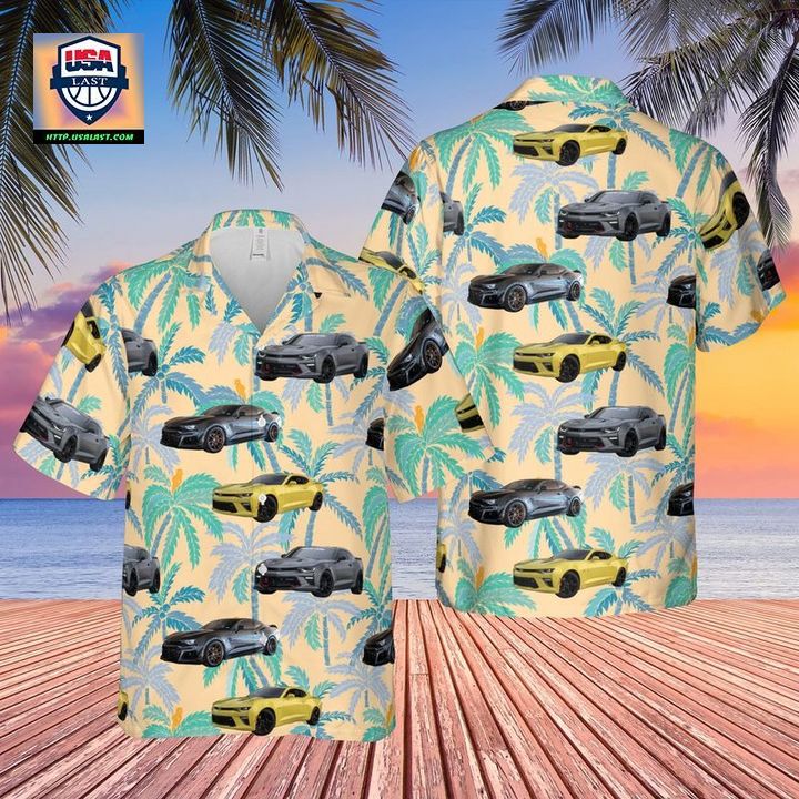 Chevy Camaro SS 6th Gen Hawaiian Shirt - Gang of rockstars