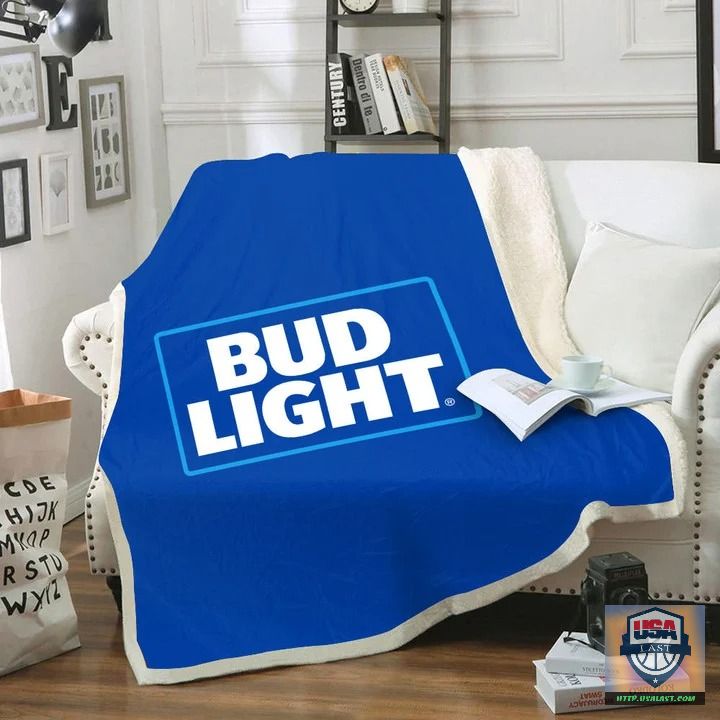 Bud Light Soft Blanket, Woven Blanket – Usalast
