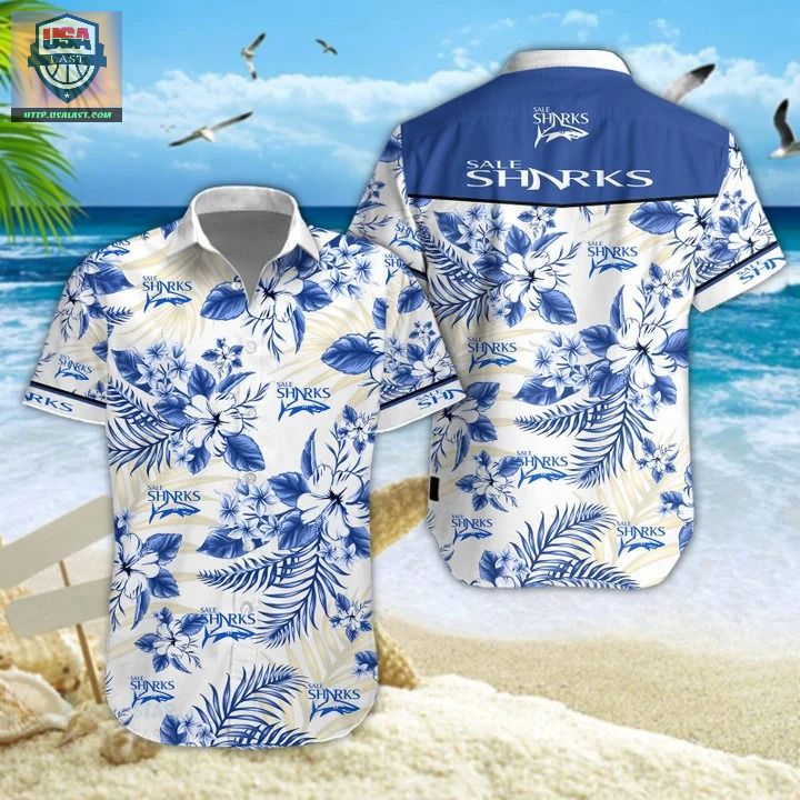 Sale Sharks Aloha Hawaiian Shirt – Usalast