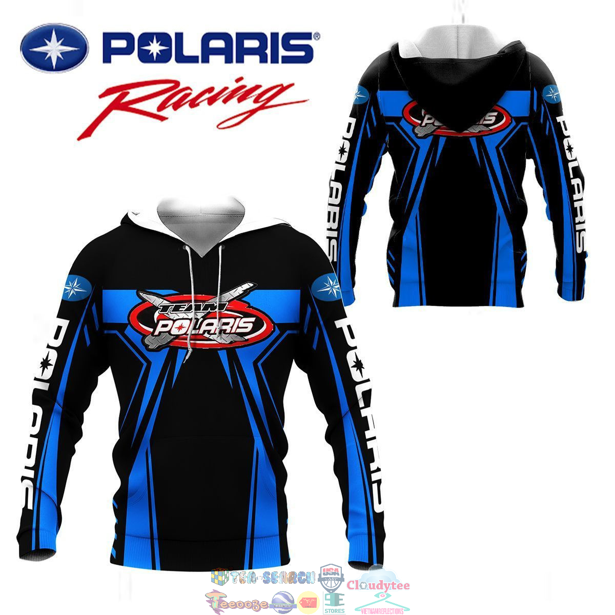Polaris Racing Team ver 2 3D hoodie and t-shirt – Saleoff