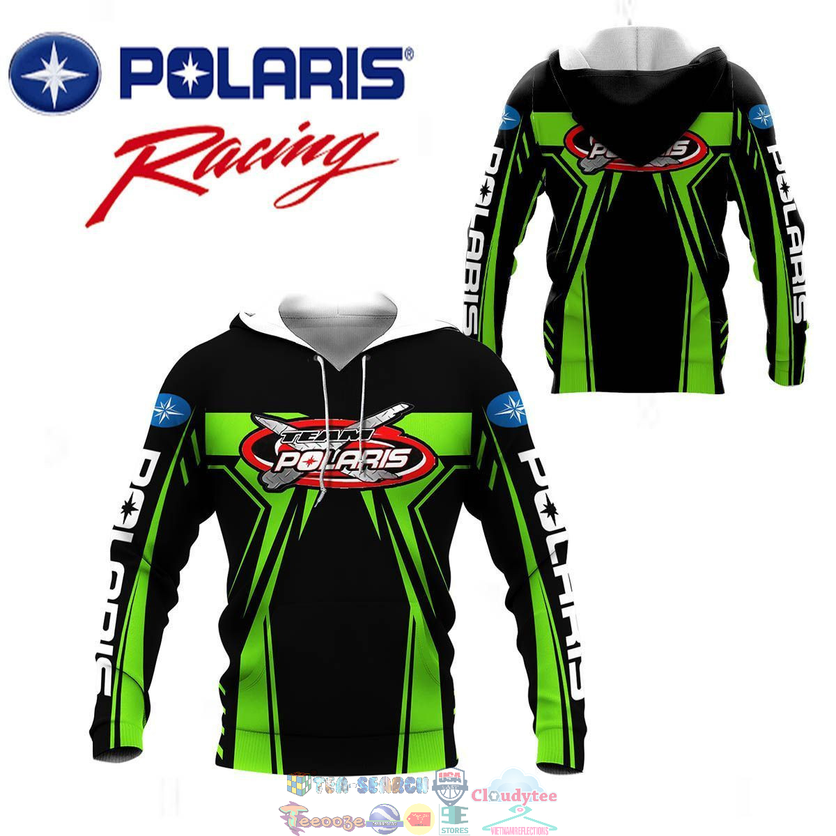 Polaris Racing Team ver 6 3D hoodie and t-shirt – Saleoff