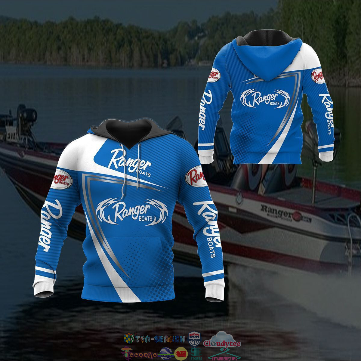 Ranger Boats ver 4 3D hoodie and t-shirt – Saleoff