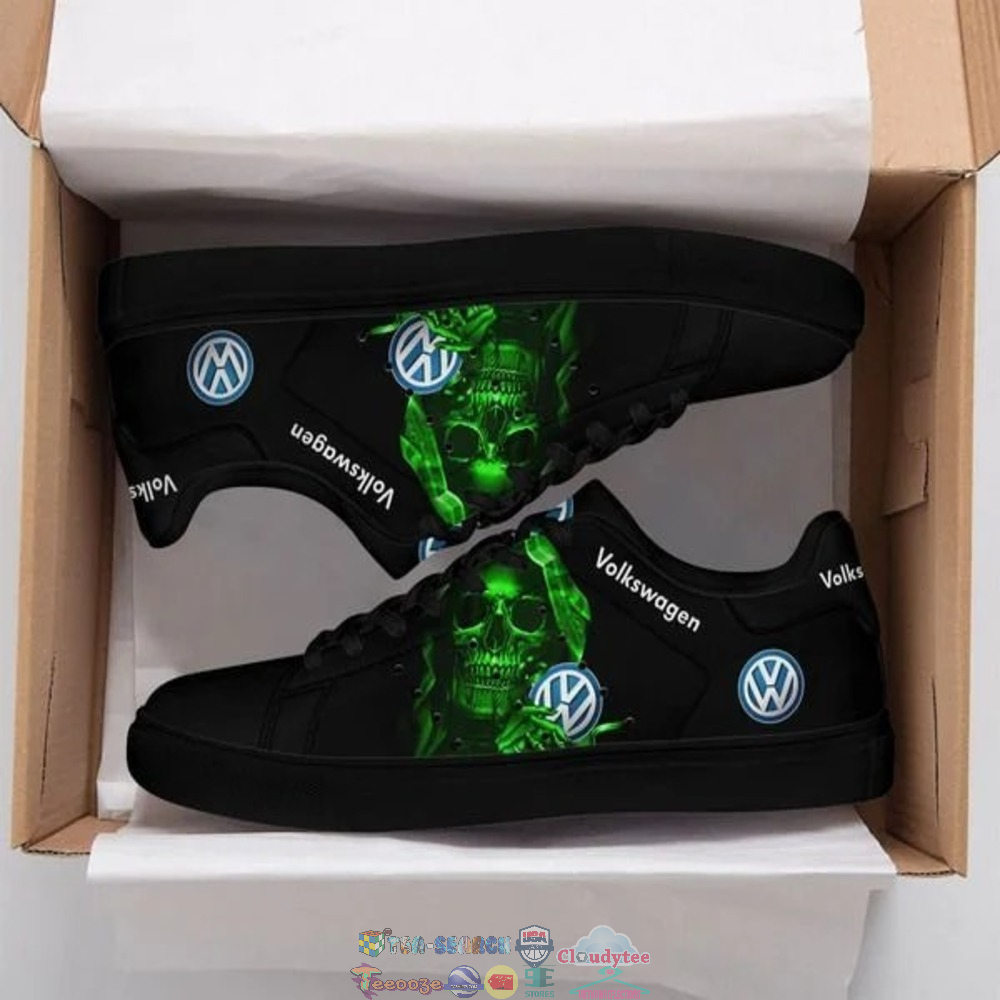 Volkswagen Green Skull Stan Smith Low Top Shoes – Saleoff