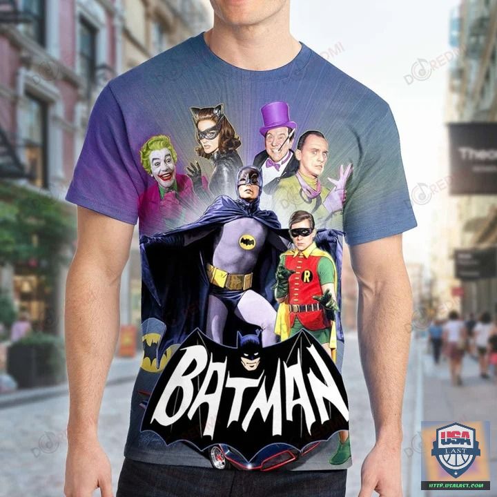 Batman Vintage 3D All Over Print Shirt – Usalast