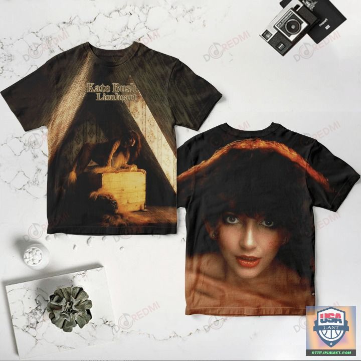 Kate Bush Lionheart Album Cover 3D T-Shirt – Usalast