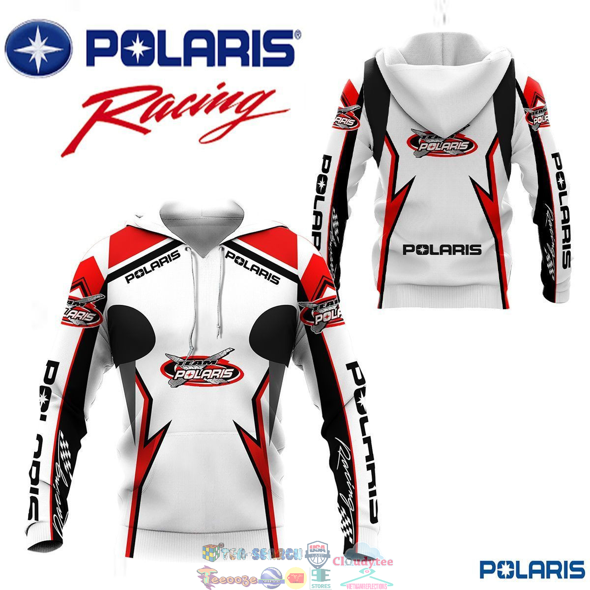 Polaris Racing Team ver 9 3D hoodie and t-shirt – Saleoff