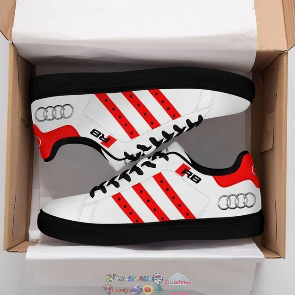 Audi R8 Red Stripes Stan Smith Low Top Shoes – Saleoff