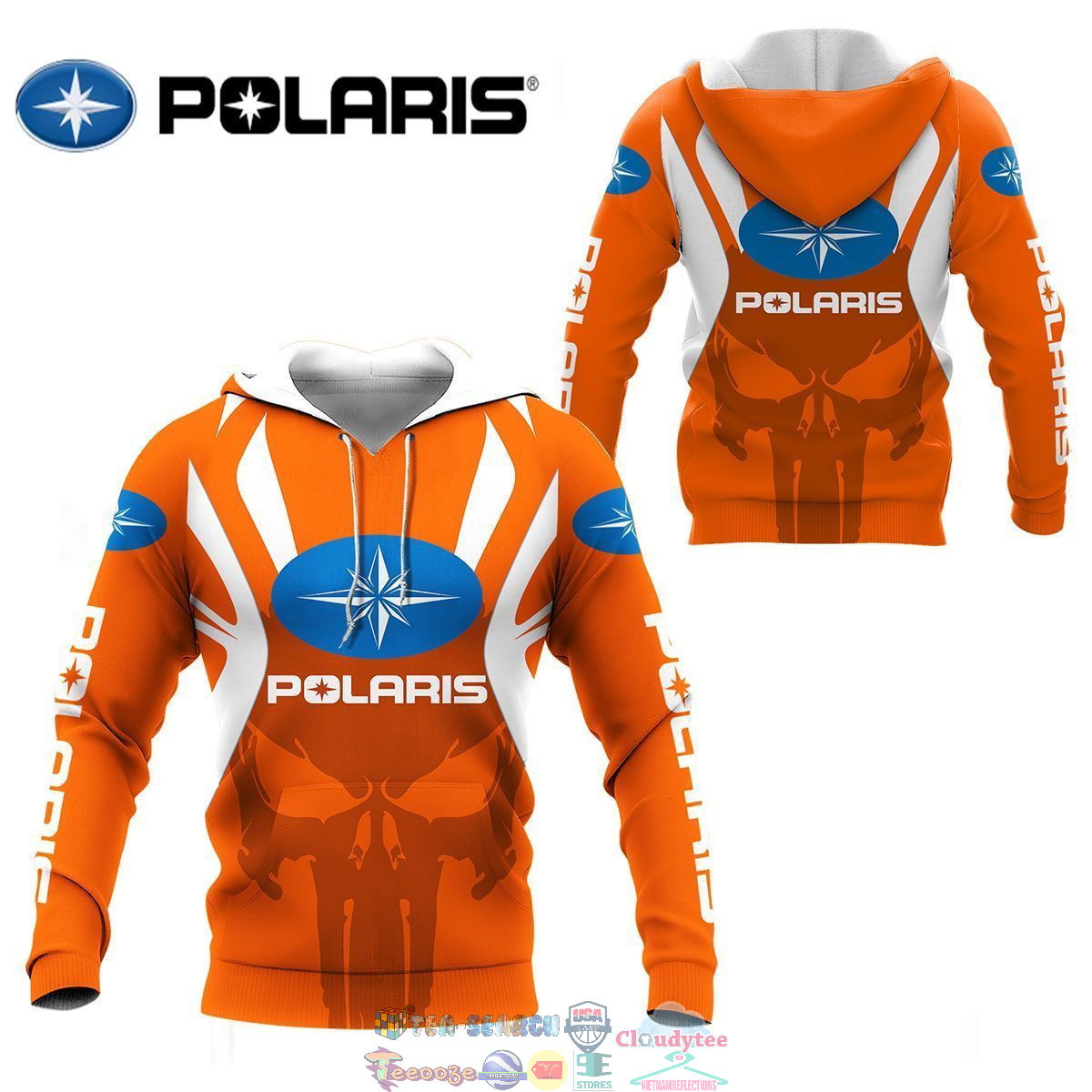 Polaris Skull ver 4 3D hoodie and t-shirt – Saleoff