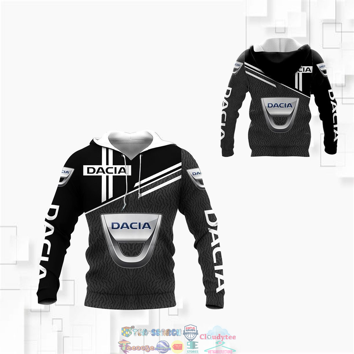 Automobile Dacia ver 4 3D hoodie and t-shirt – Saleoff