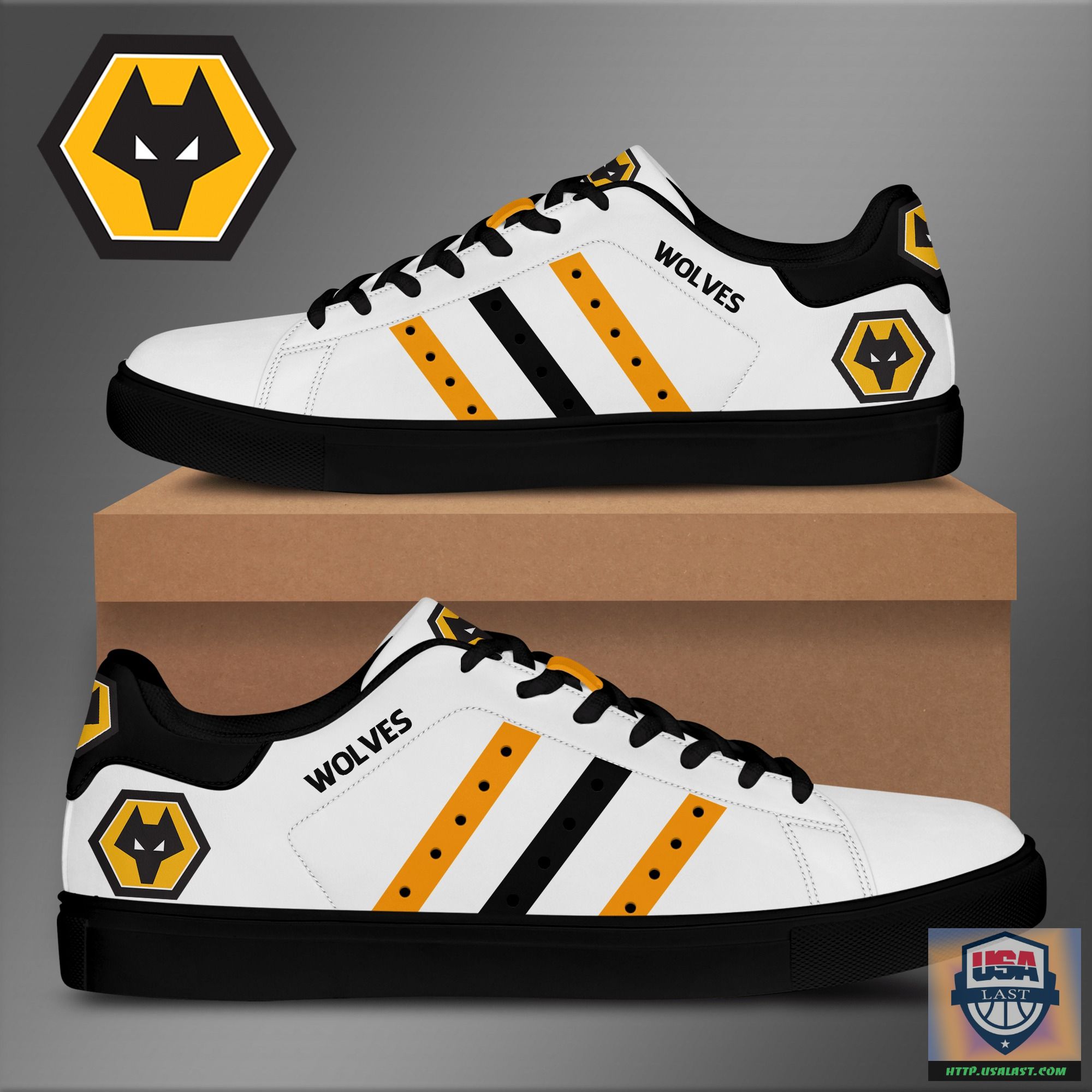 Wolverhampton Wanderers F.C Stan Smith Shoes Model 05 – Usalast