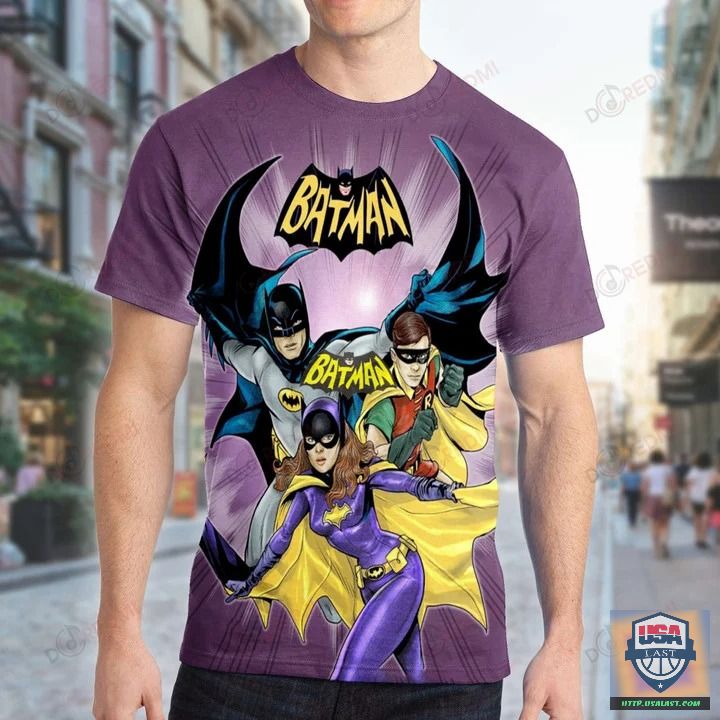 Batman Robin Rainey And Batgirl 3D All Over Print Shirt – Usalast