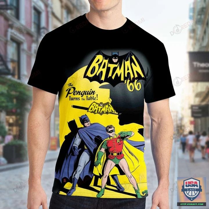 Batman The Penguin Turns The Table All Over Print T-Shirt – Usalast