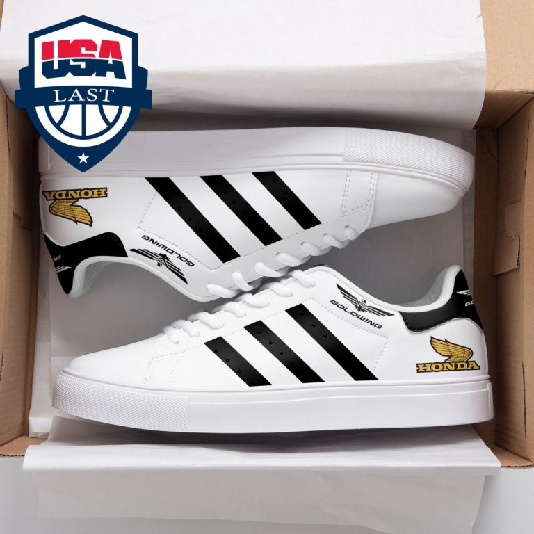 Honda Goldwing Black Stripes Stan Smith Low Top Shoes - Our hard working soul