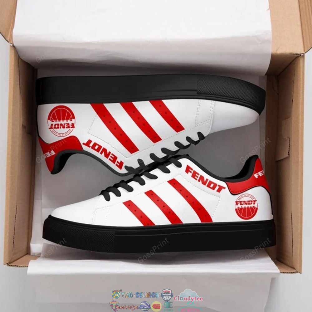 Fendt Red Stripes Stan Smith Low Top Shoes – Saleoff