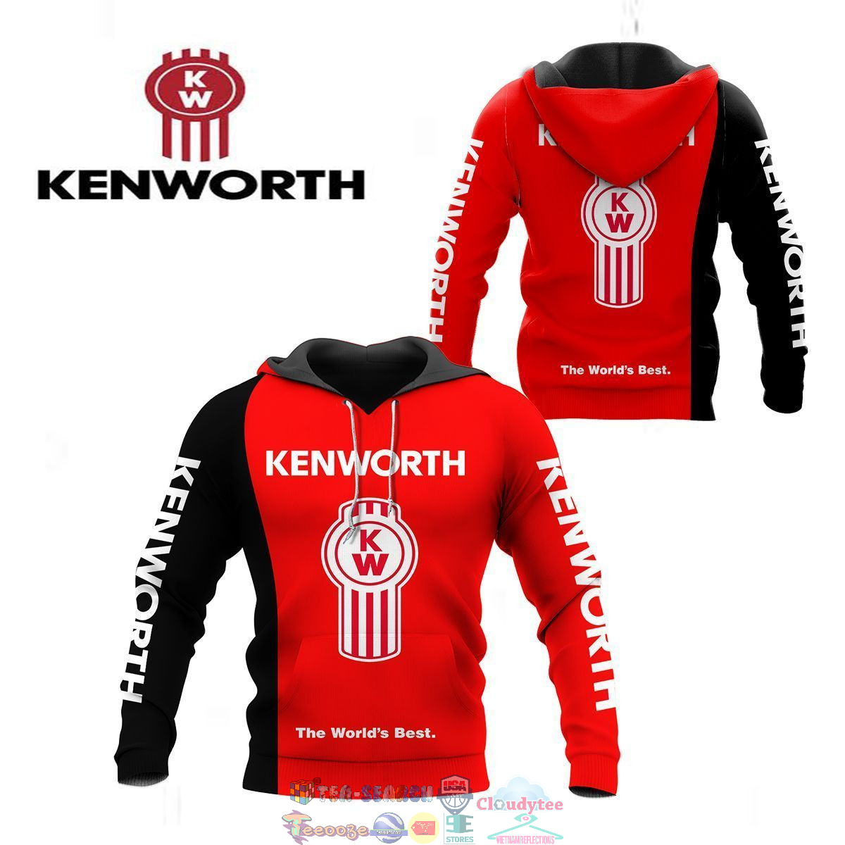 Kenworth ver 4 3D hoodie and t-shirt – Saleoff