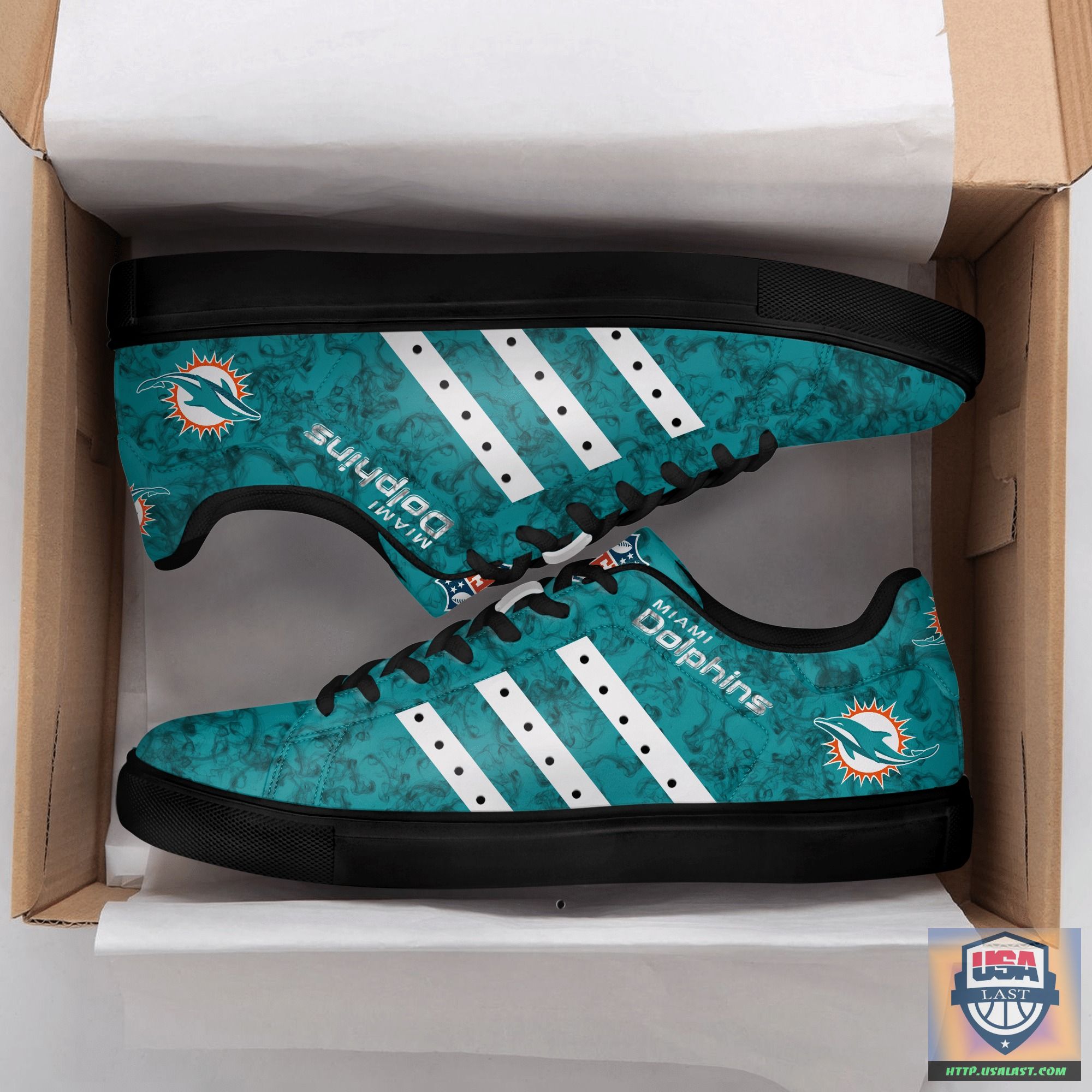 NFL Miami Dolphins Jaded Stan Smith Shoes – Usalast