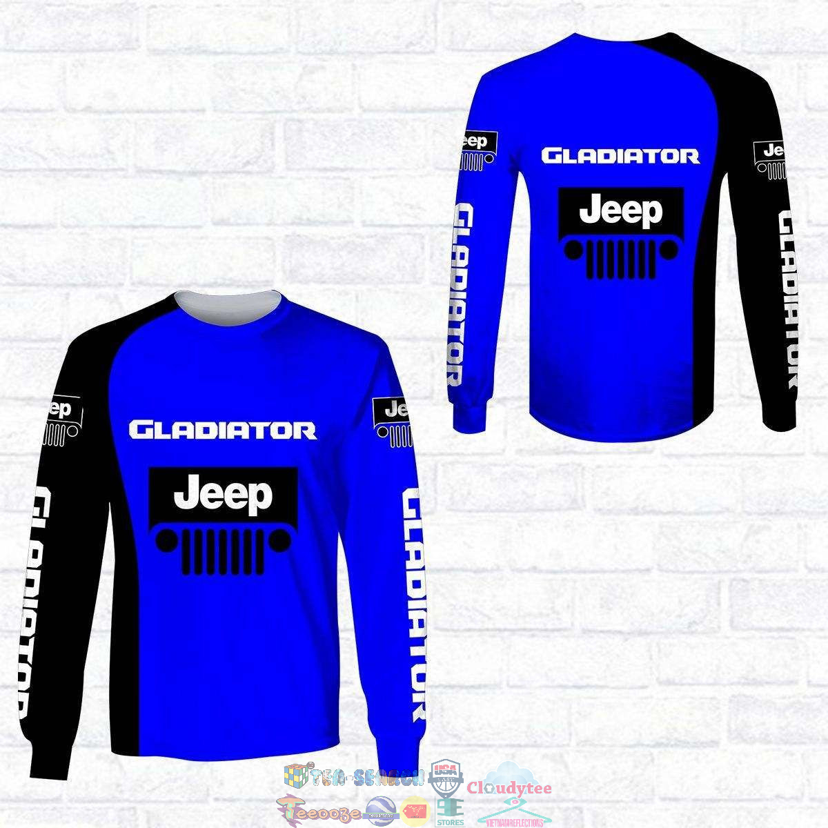 NEW Jeep Gladiator ver 15 3D hoodie and t-shirt - Saleoff