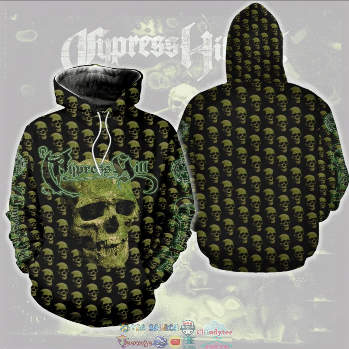 Cypress Hill ver 4 3D hoodie and t-shirt – Saleoff