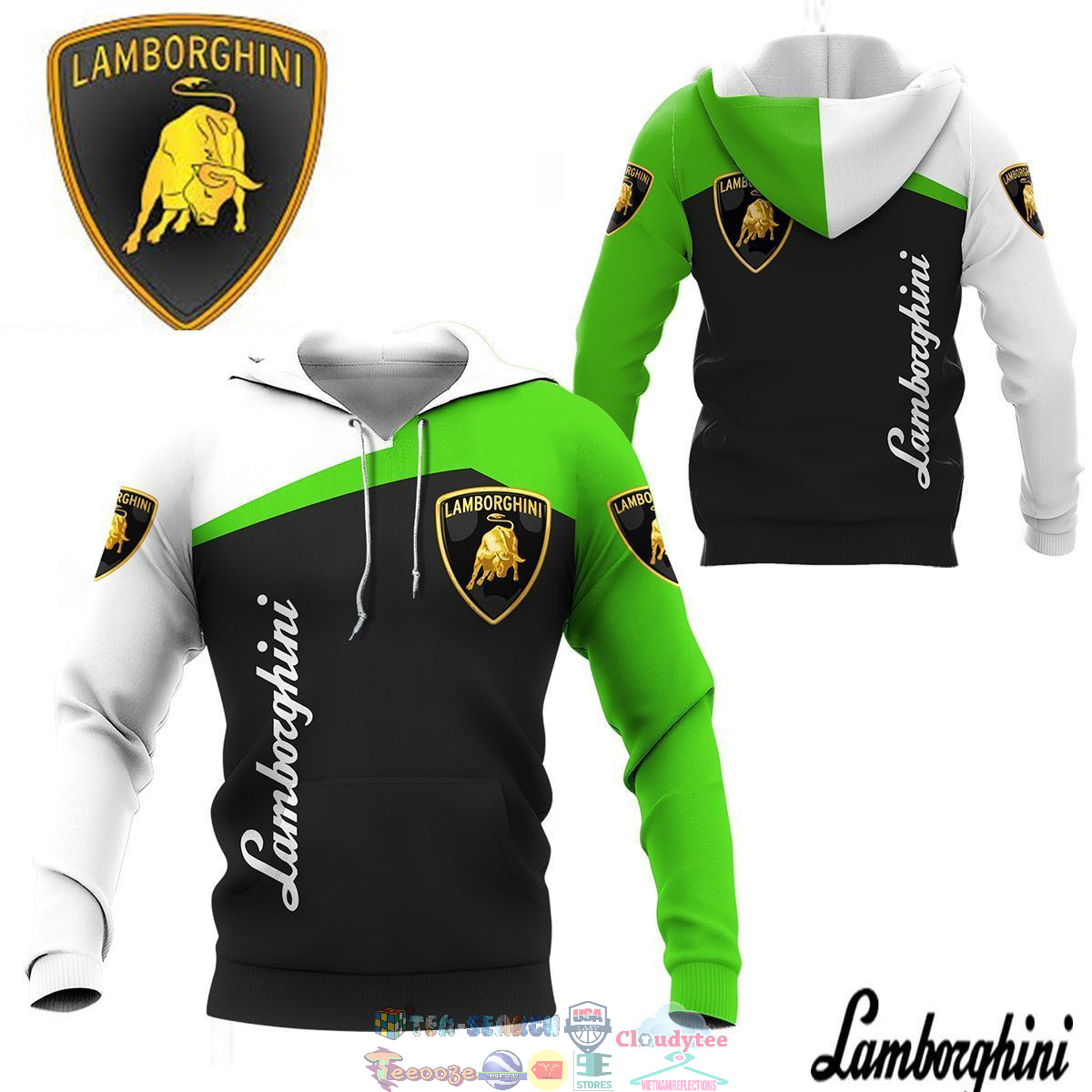 Lamborghini ver 5 3D hoodie and t-shirt – Saleoff