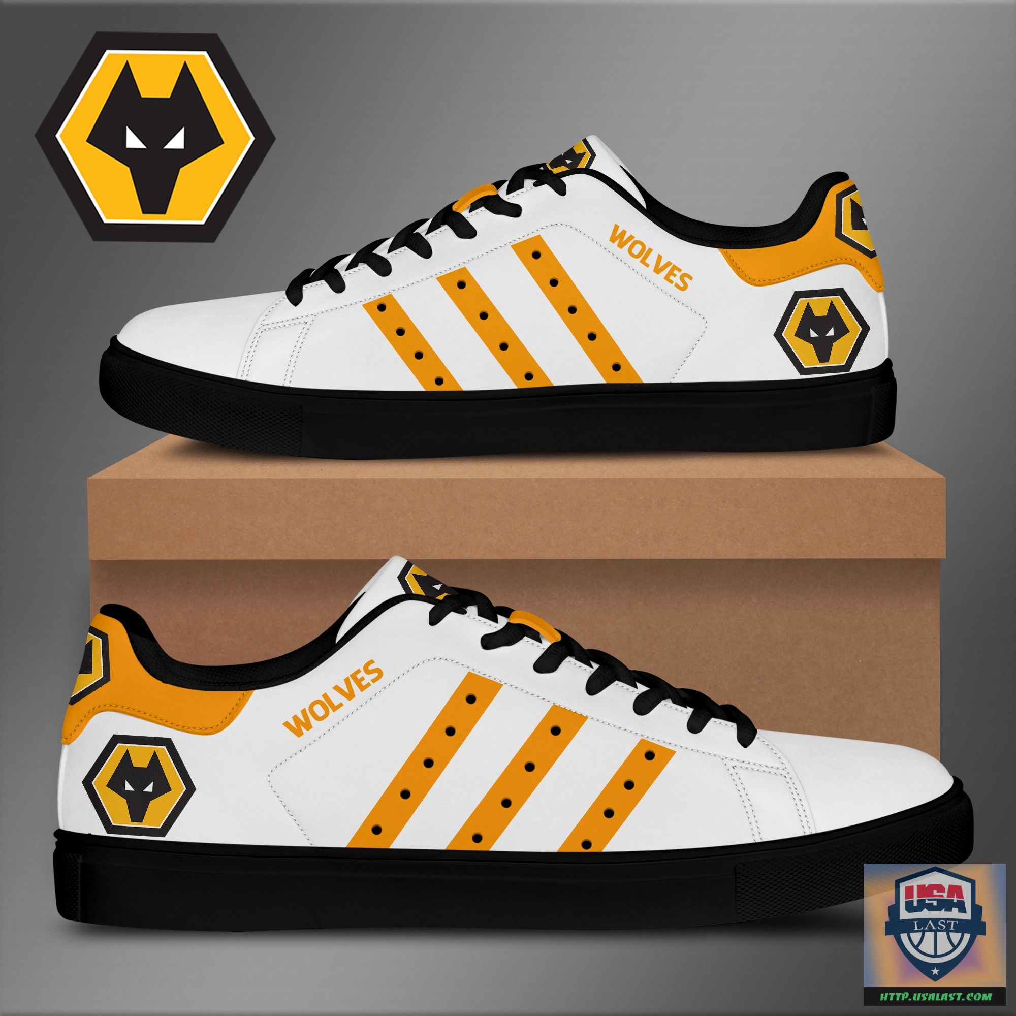 Wolverhampton Wanderers F.C Stan Smith Shoes Model 08 – Usalast
